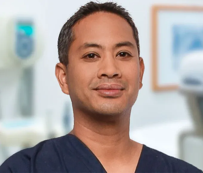 Portrait of Dentist, a friendly physician